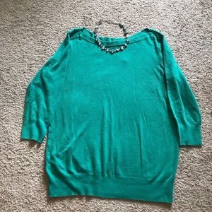 Gap Boatneck 3/4 Sleeve Sweater